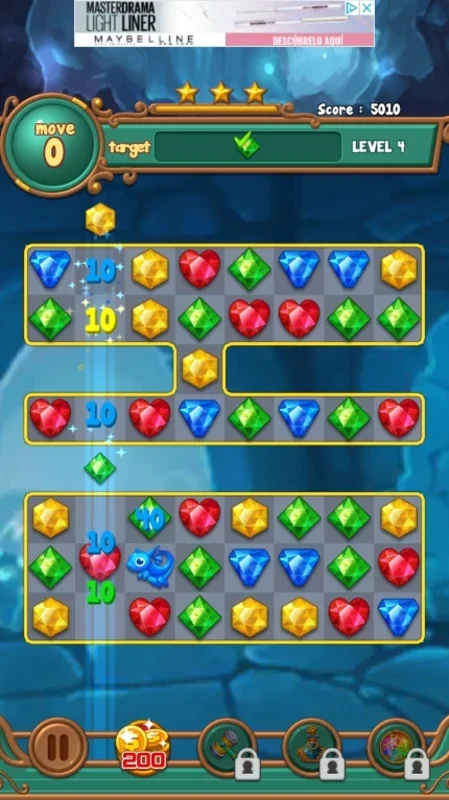 Jewels Adventure for Android - Engaging Match-3 Challenges