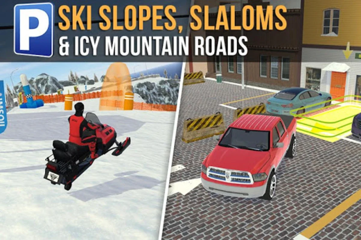 Ski Resort Driving Simulator for Android - Winter Driving Challenges