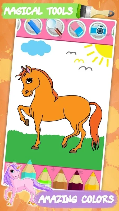 Unicorns Coloring Book for Android - Unleash Creativity