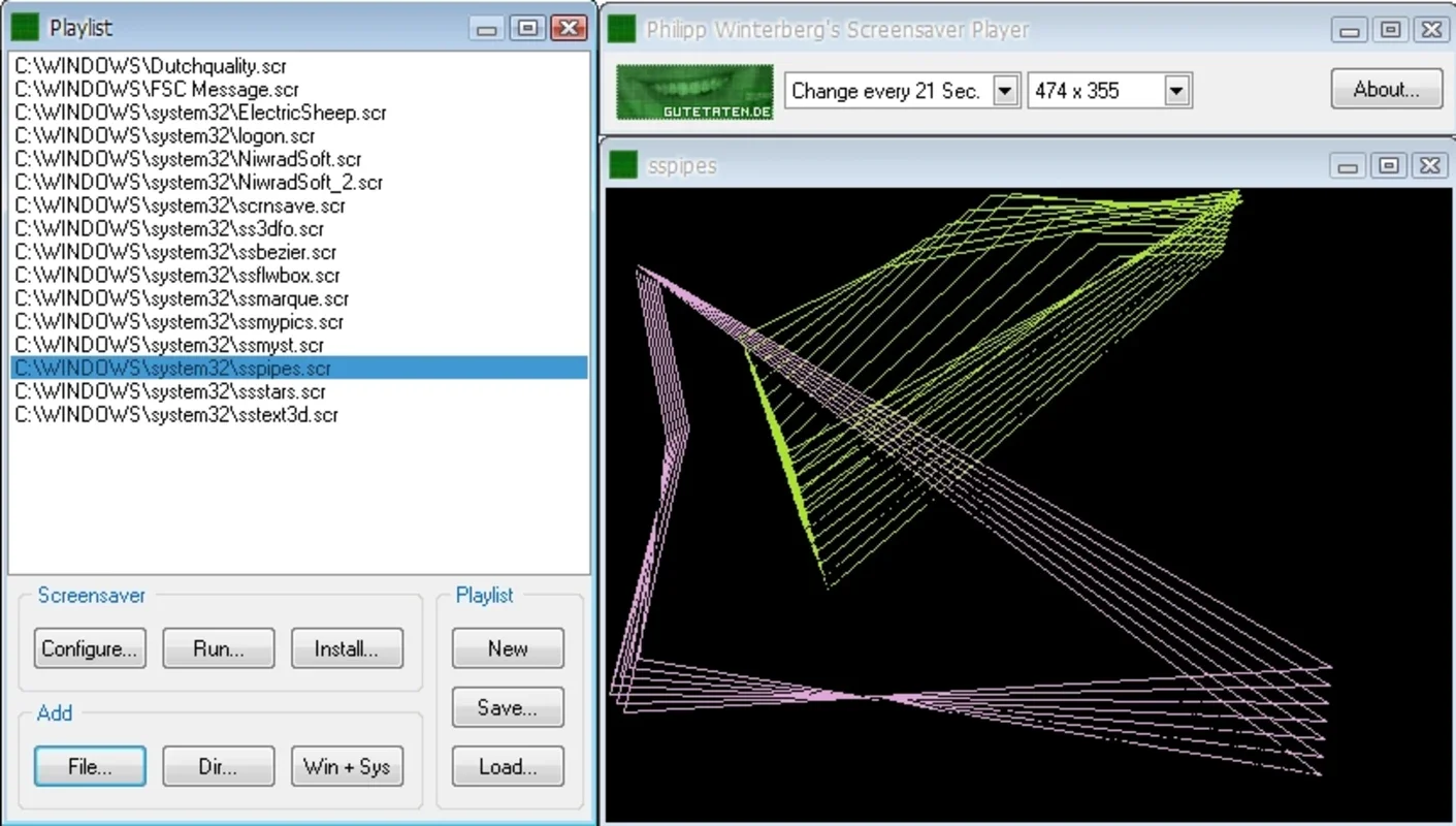 Screensaver Player: Manage & Schedule Screensavers on Windows