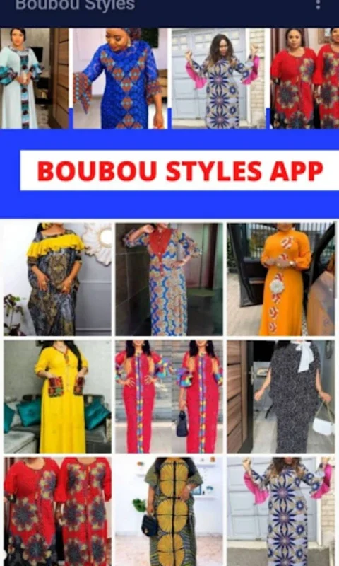 Boubou Styles for Android: Blend Elegance and Trends