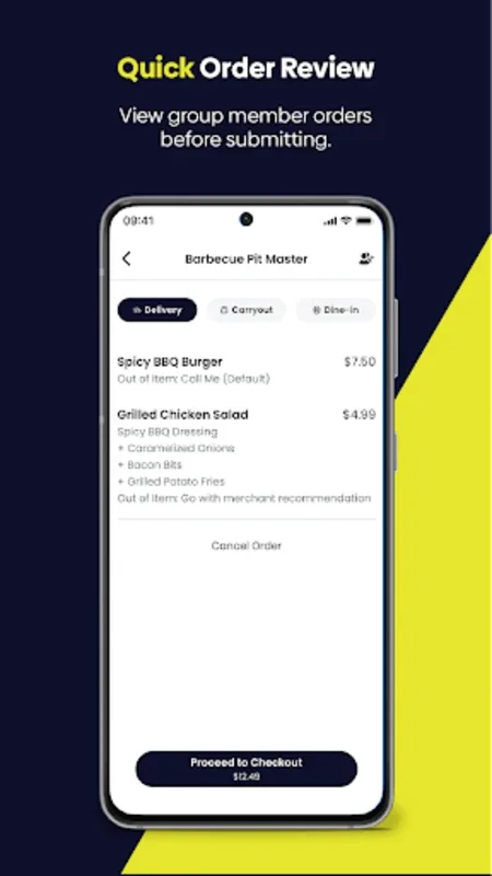 ASAP—Food Delivery & Carryout for Android: Convenient Meal Orders