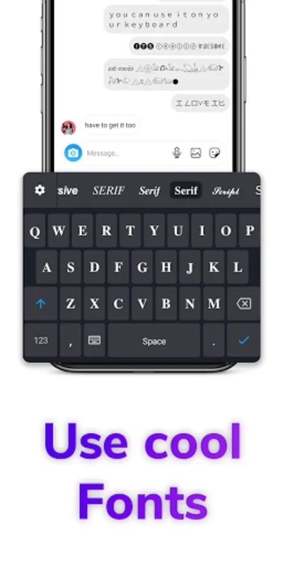 FBoard for Android - Enhance Messaging with Custom Fonts