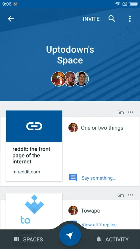 Spaces - Small Group Sharing for Android: Effortless Group Sharing