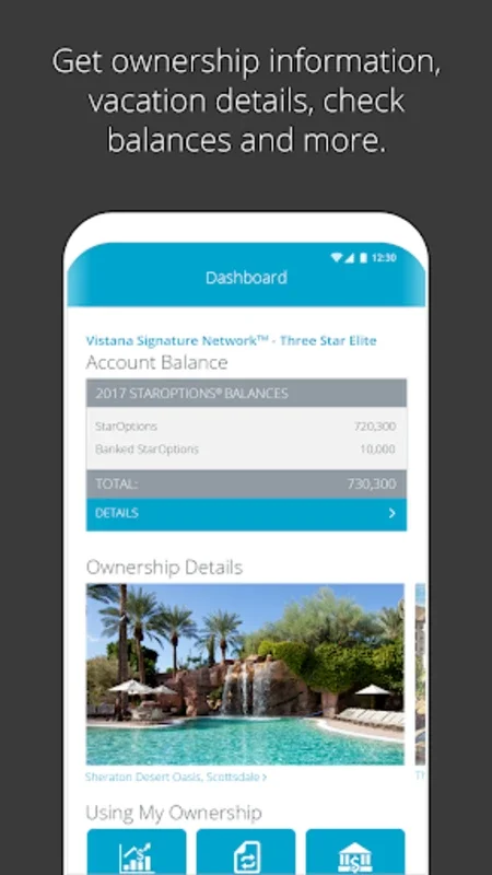 Sheraton® Vacation Club for Android: Luxury Villa Resorts