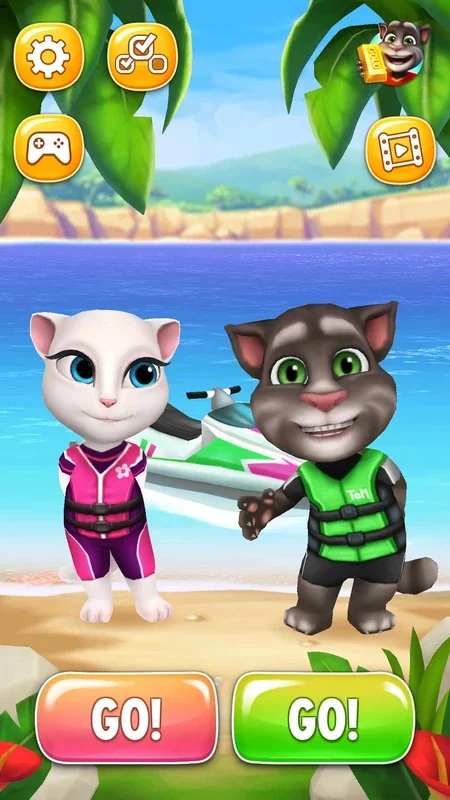 Talking Tom Jetski for Android - Dive into the Endless Run