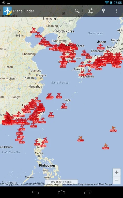Plane Finder Free for Android - Real-Time Flight Tracking