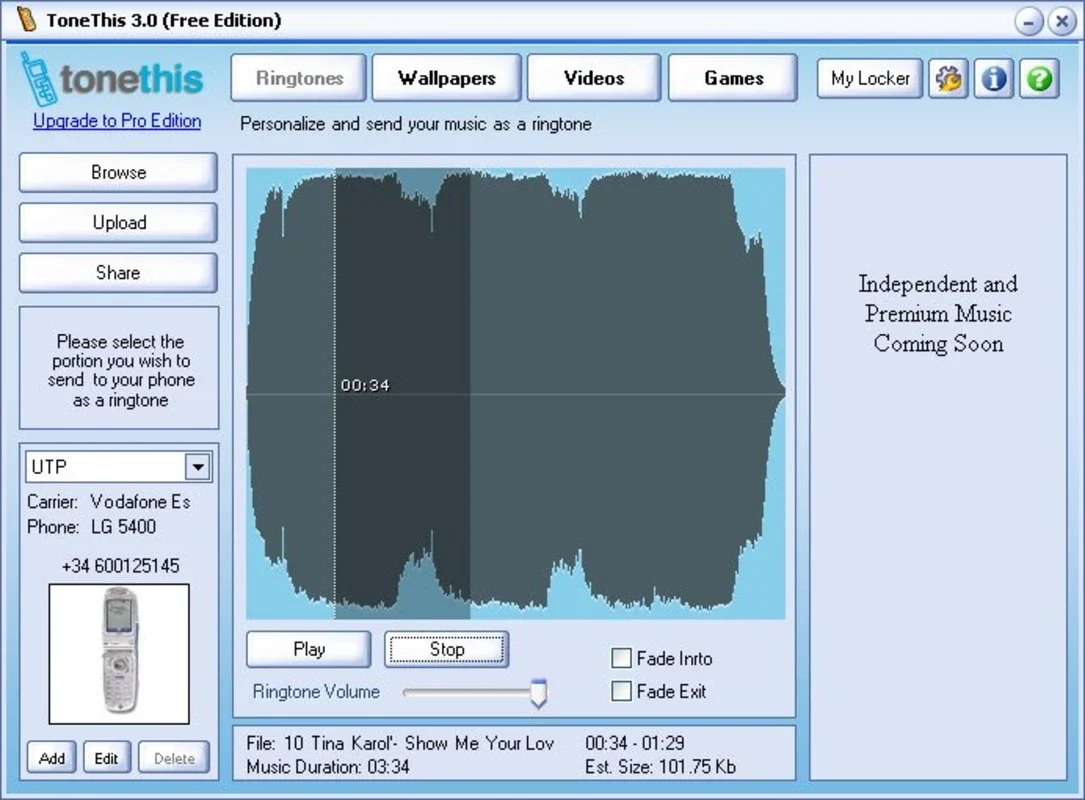 ToneThis for Windows - Customize Your Mobile Freely