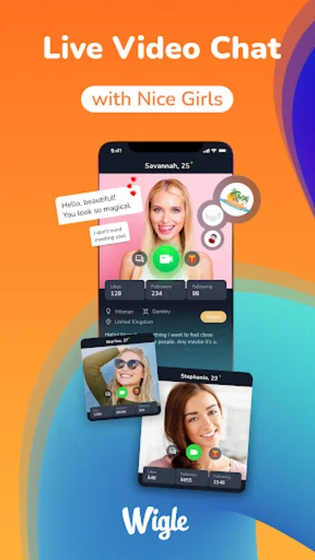 Wigle: Online Adult Video Chat for Android - Seamless Connections