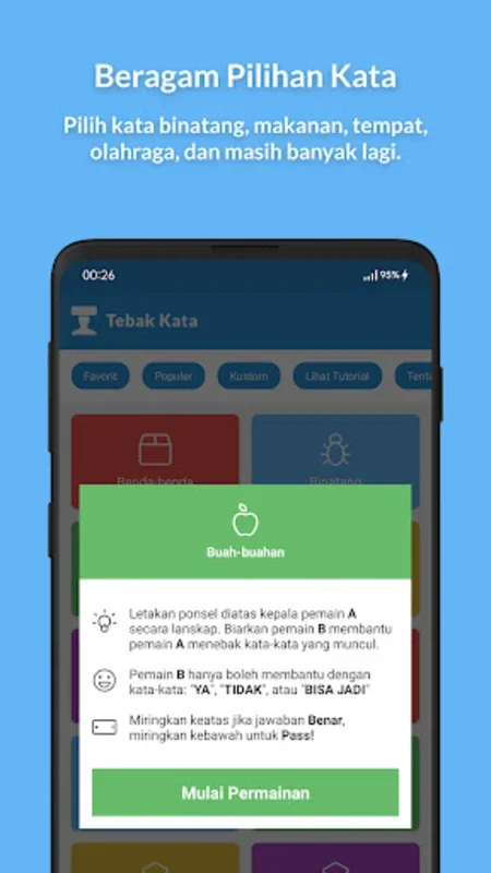 Tebak Kata di Kepala Indonesia for Android - No Downloading Required