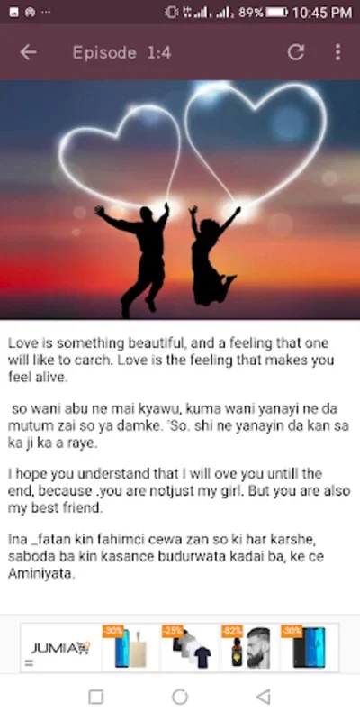 Kalaman Soyayya Hausa English for Android - Master Romantic Expressions