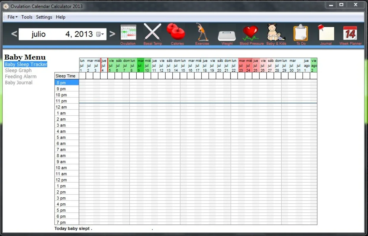 Ovulation Calendar Calculator for Windows: Predict Fertile Days