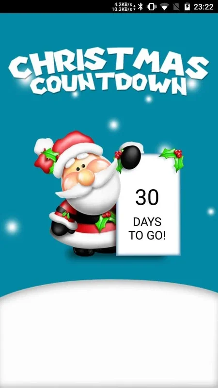 Santa CountDown for Android - Track Time to Christmas