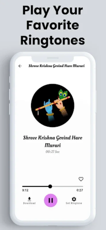 Krishna Ringtones श्री कृष्ण for Android - Personalize Your Device