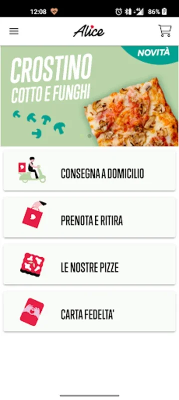 Alice Pizza for Android - Discover Delicious Pizzas