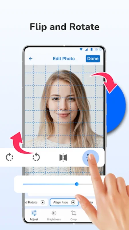 Passport size Photo for Android - Create Professional Passport Photos