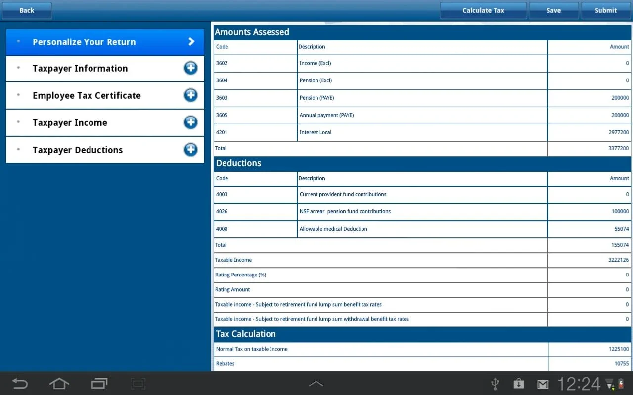 SARS eFILING for Android - Manage Tax Returns on the Go