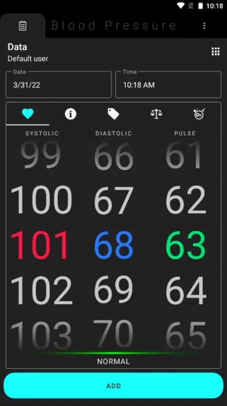 My Heart for Android - Keep Your Blood Pressure in Check