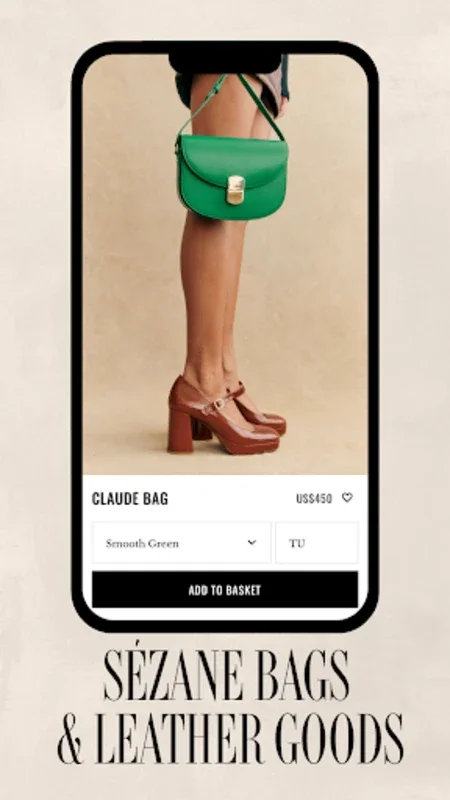 Sézane for Android - Sustainable Parisian Fashion