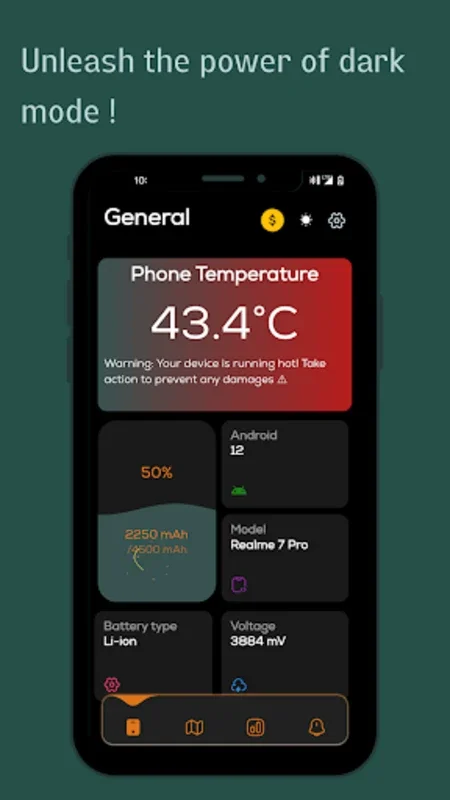 Phone Temperature for Android - Monitor Battery & Temp