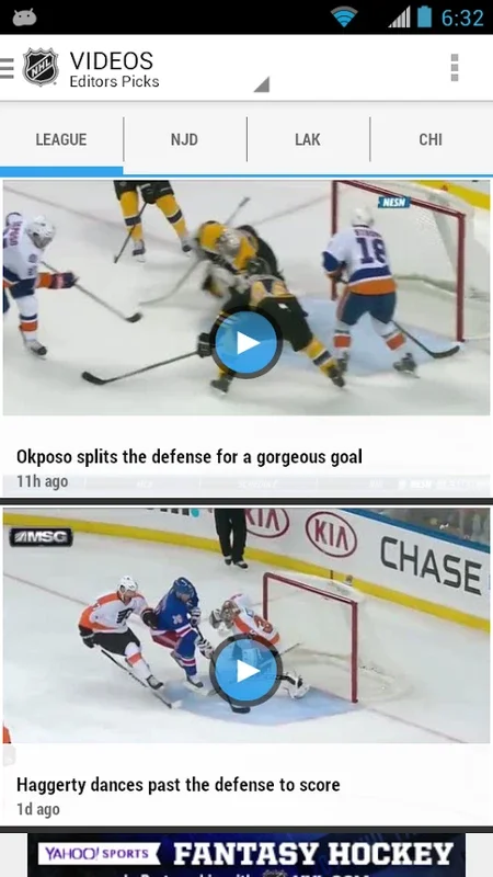 NHL for Android - Stay Connected to the NHL