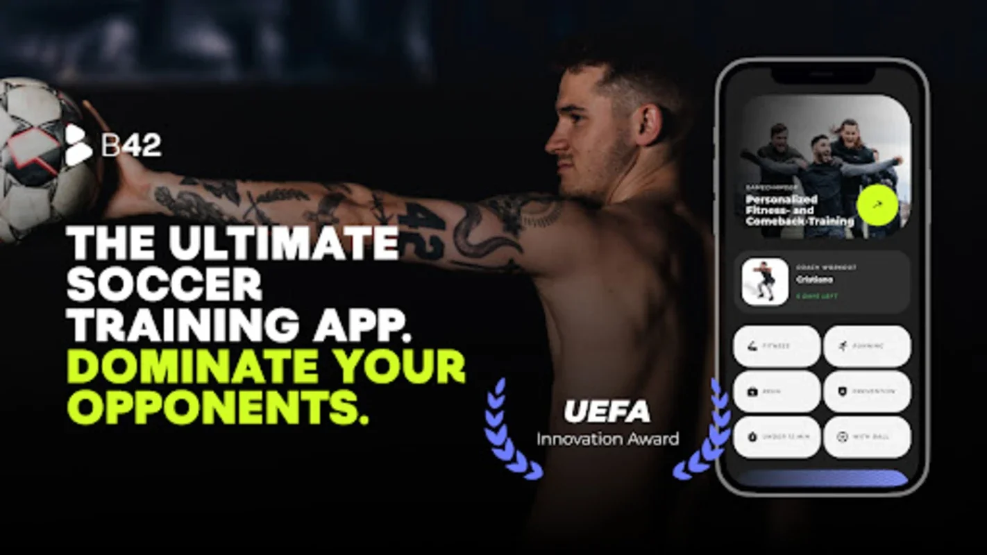 B42: Pro Soccer Training for Android - Elevate Your Soccer Skills