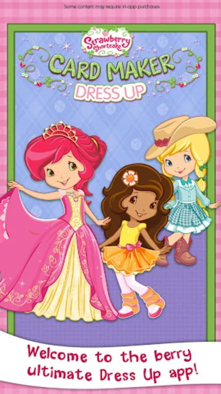 Strawberry Shortcake Dress Up for Android - Fun Fashion App