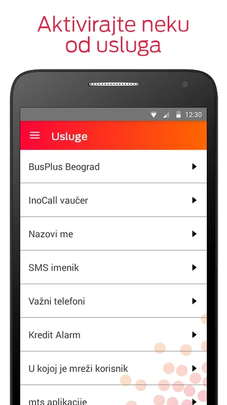 MTS Centar for Android: Manage Telecom Services with Ease