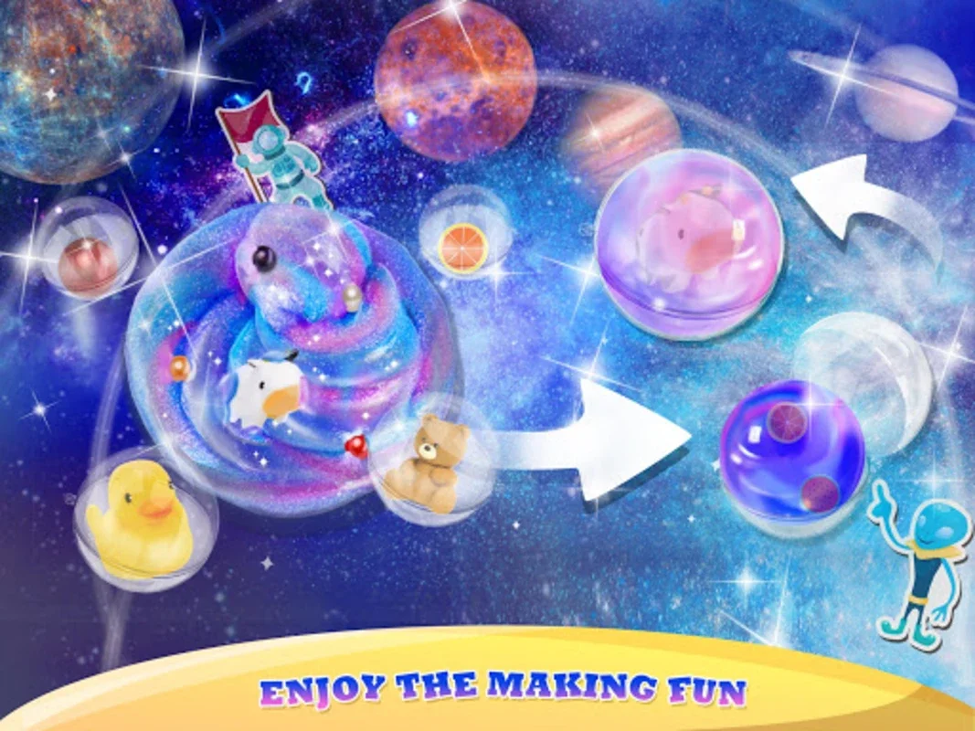 Galaxy Slime for Android - Fun Slime Experience