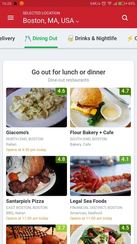 Zomato for Android: Your Culinary Guide