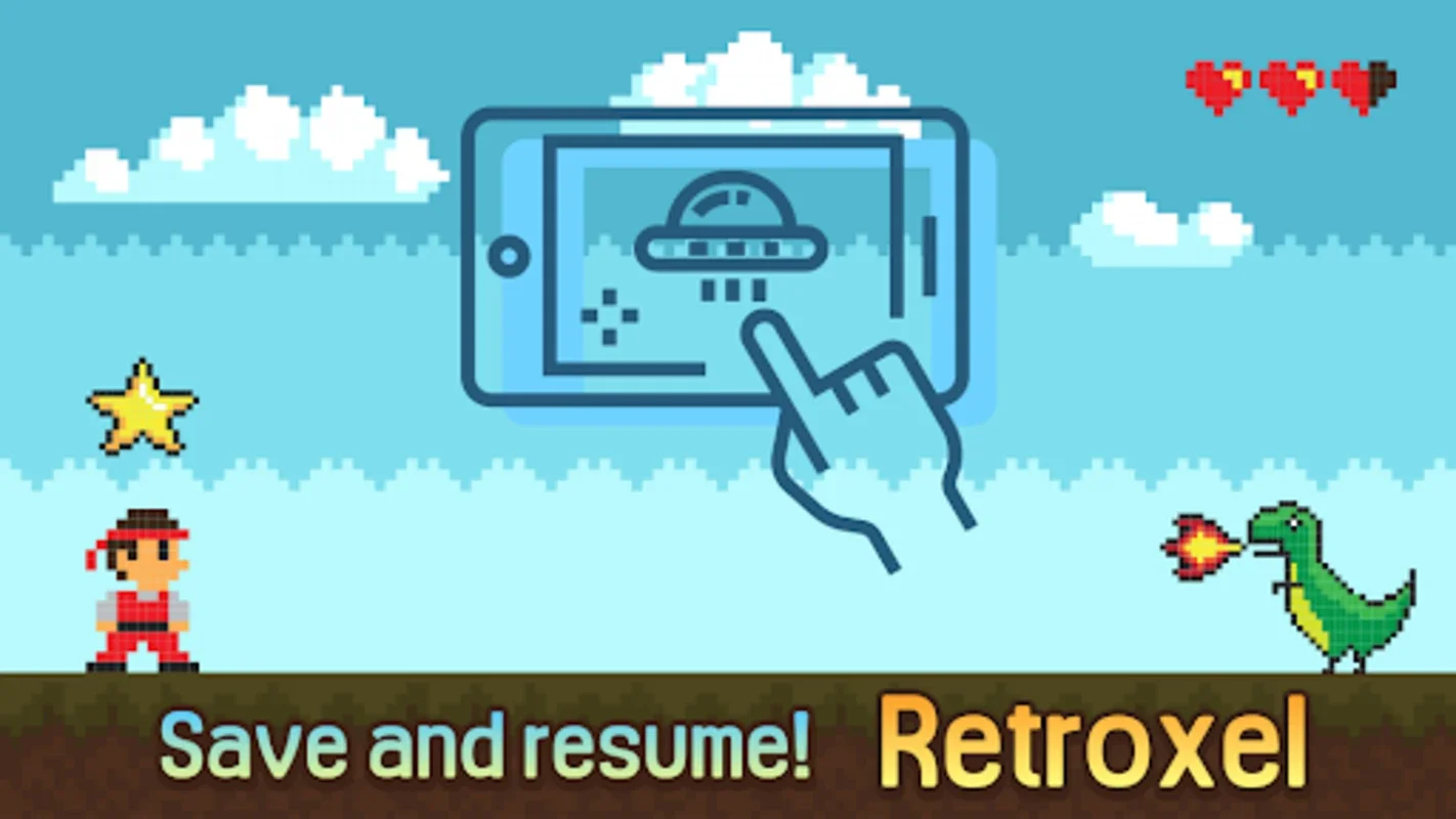 Retroxel: Retro Arcade Games for Android - No Download Needed