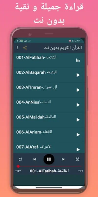 مشاري العفاسي القرآن بدون نت for Android - Spiritual Recitation