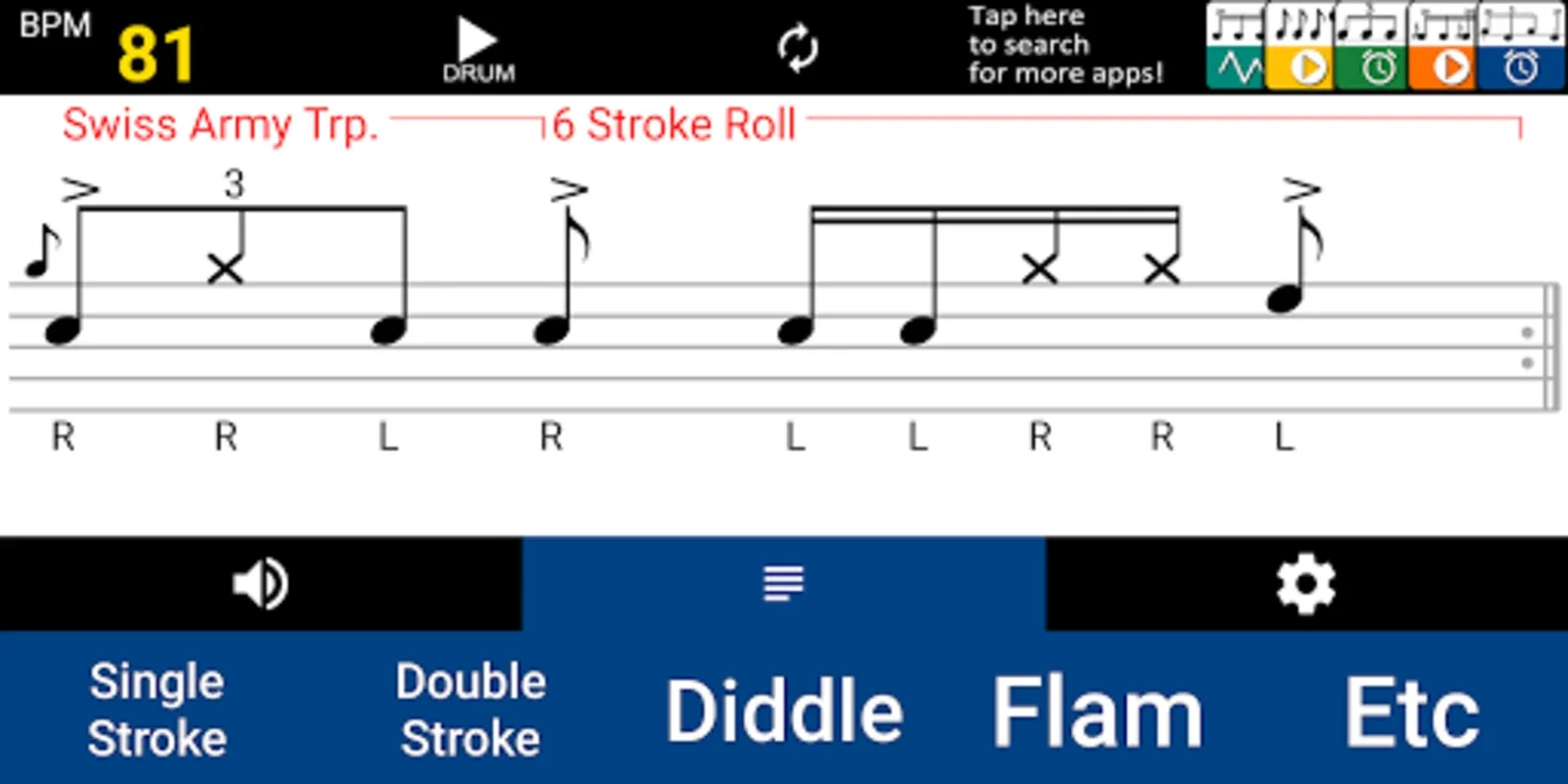 Drum Rudiment Player for Android - Enhance Your Drumming Skills