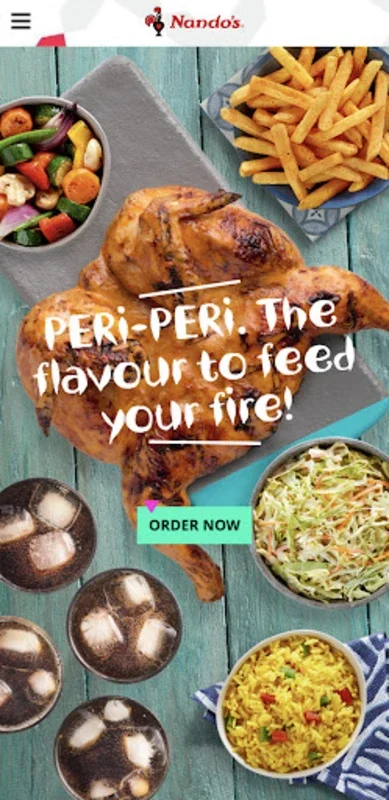 NandosZambia for Android - Order PERi-PERi Chicken Anytime