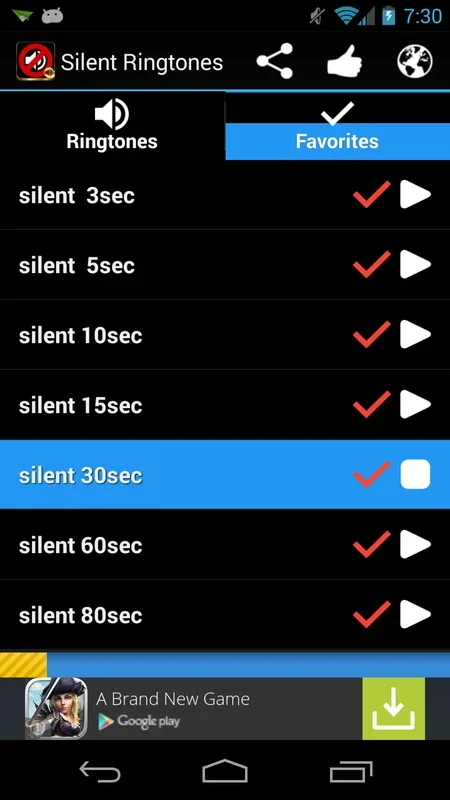 Silent Ringtones for Android - Serene Sound Options