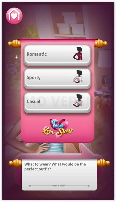 Teen Love Story Game for Girls on Android - Immersive Love Adventure