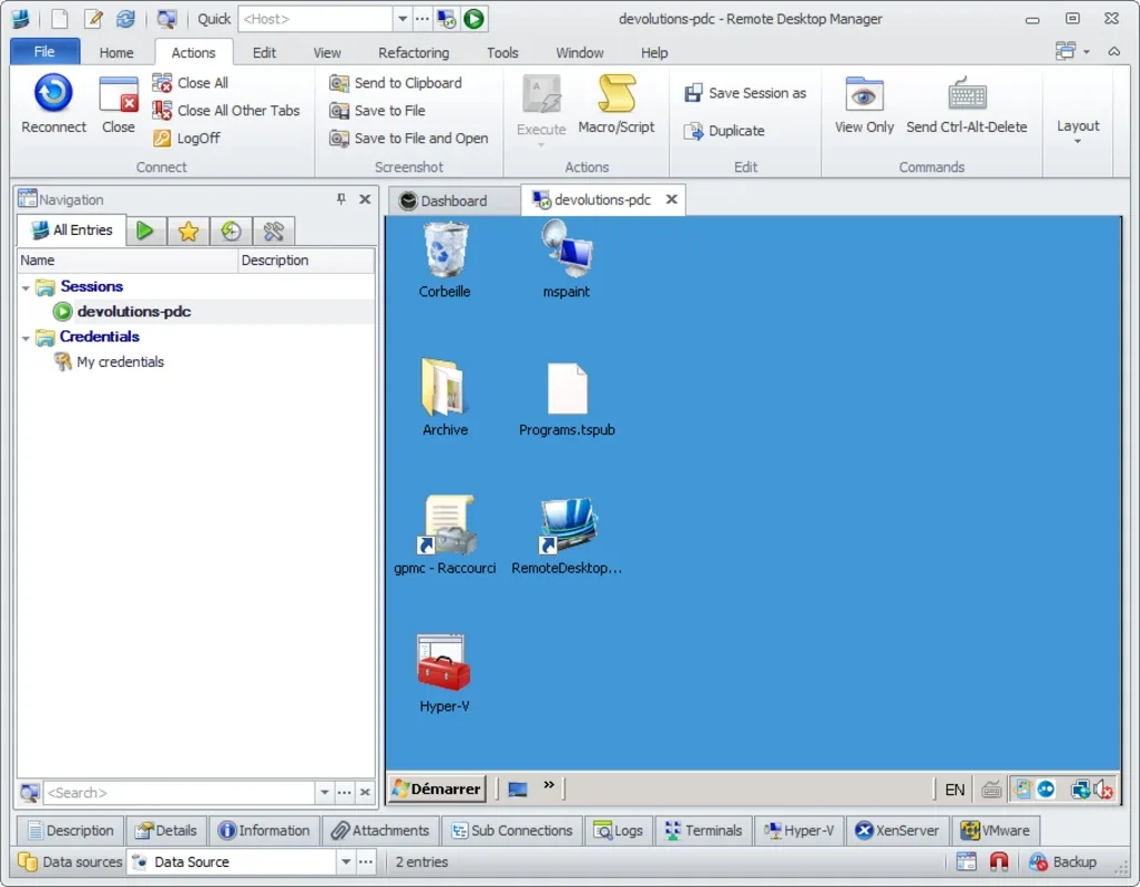 Remote Desktop Manager for Windows - Free and Powerful