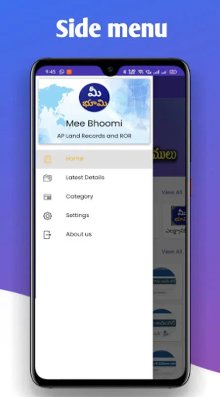 Mee Bhoomi AP Land Records RoR for Android - Streamlined Land Record Access