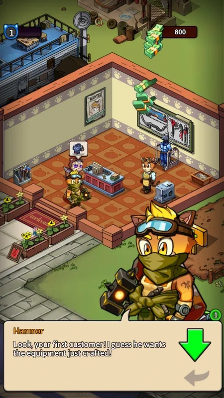 Shop Survival for Android - Manage a Weapon Store in a Post-Apocalyptic World