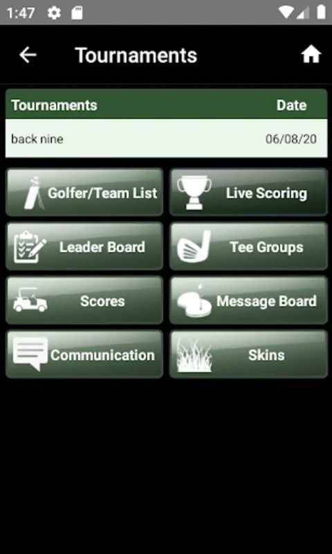 GMN for Android: Golf Management at Your Fingertips