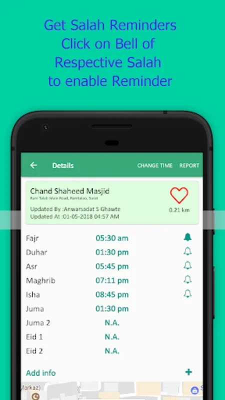 Salah Nearby for Android: Accurate Prayer Times App