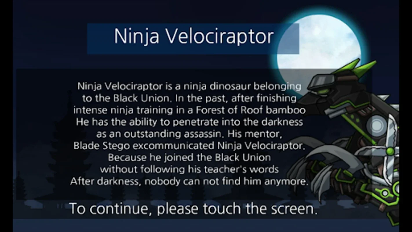 Ninja Velociraptor- Dino Robot for Android: Build Your Own Dino