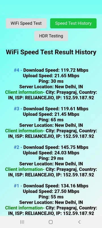 Wifi Speed Test - A Network Speed Test Tool for Android