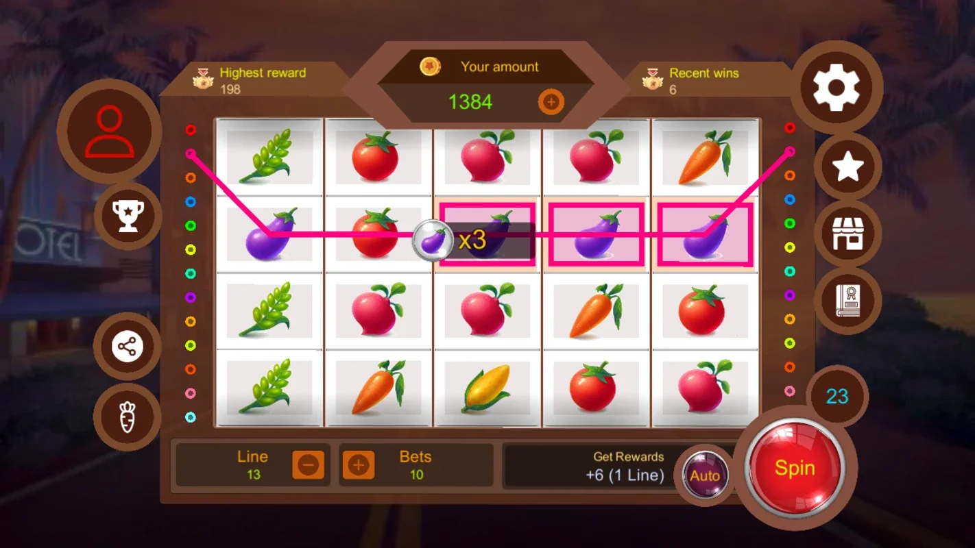 Garden Gem for Android - Exciting Slot Game with Swappable Skins