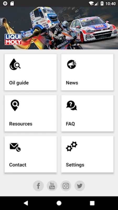 LIQUI MOLY for Android - Find Optimal Motor Oils