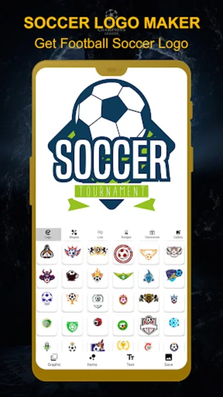 Soccer Logo Maker for Android - Create Professional Logos Easily