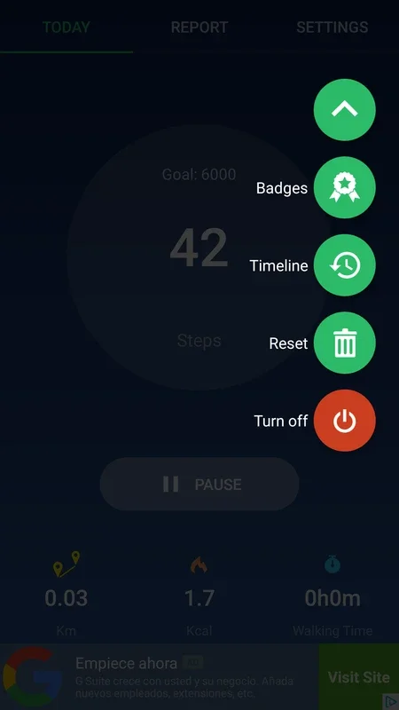 Pedometer Step Counter for Android - Track Steps and Calories