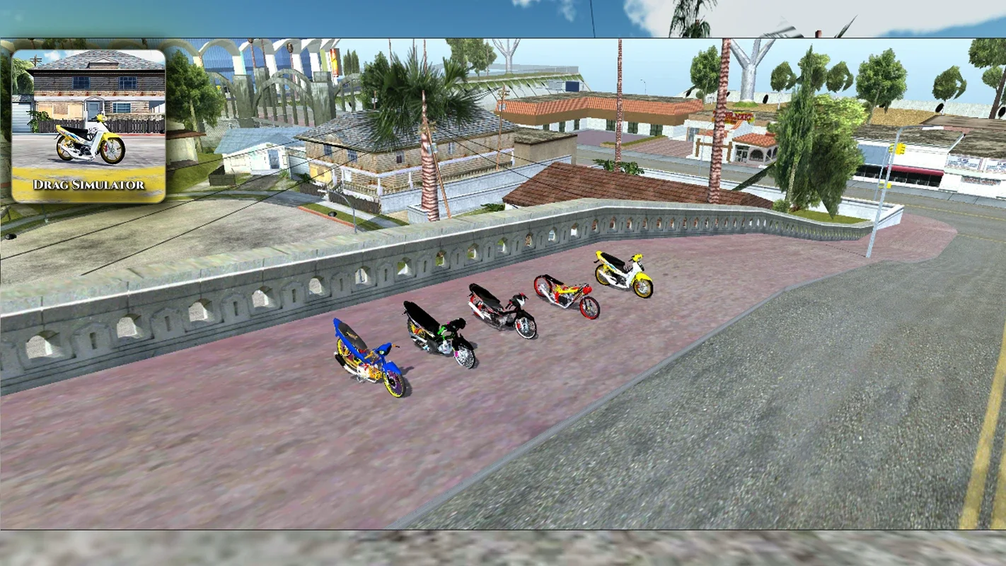 Drag Bike Simulator SanAndreas for Android - Realistic Motorbike Racing