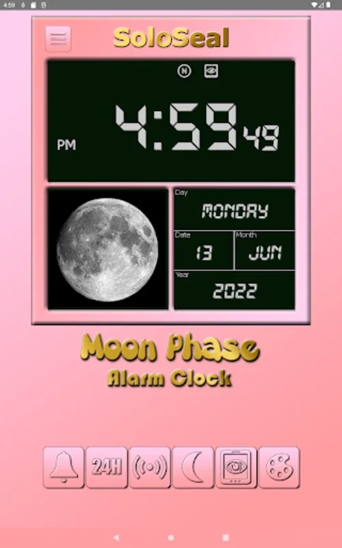 Moon Phase Alarm Clock for Android: Celestial Timekeeping