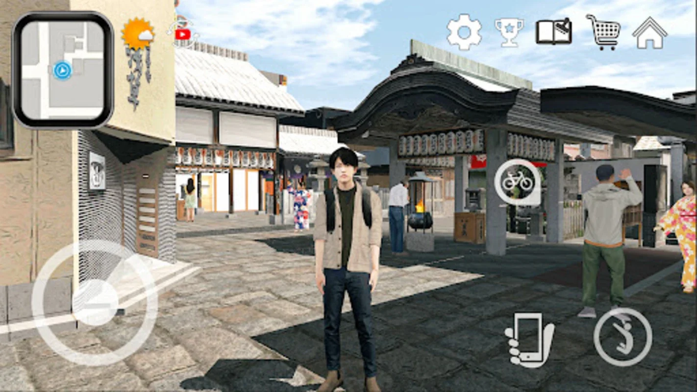 Delivery Sim - Japan Osaka for Android - An Open-World Driving Adventure